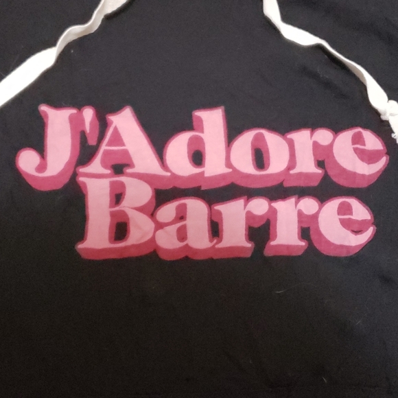 J'Adore Barre lightweight hoodie, sz M - Picture 2 of 4